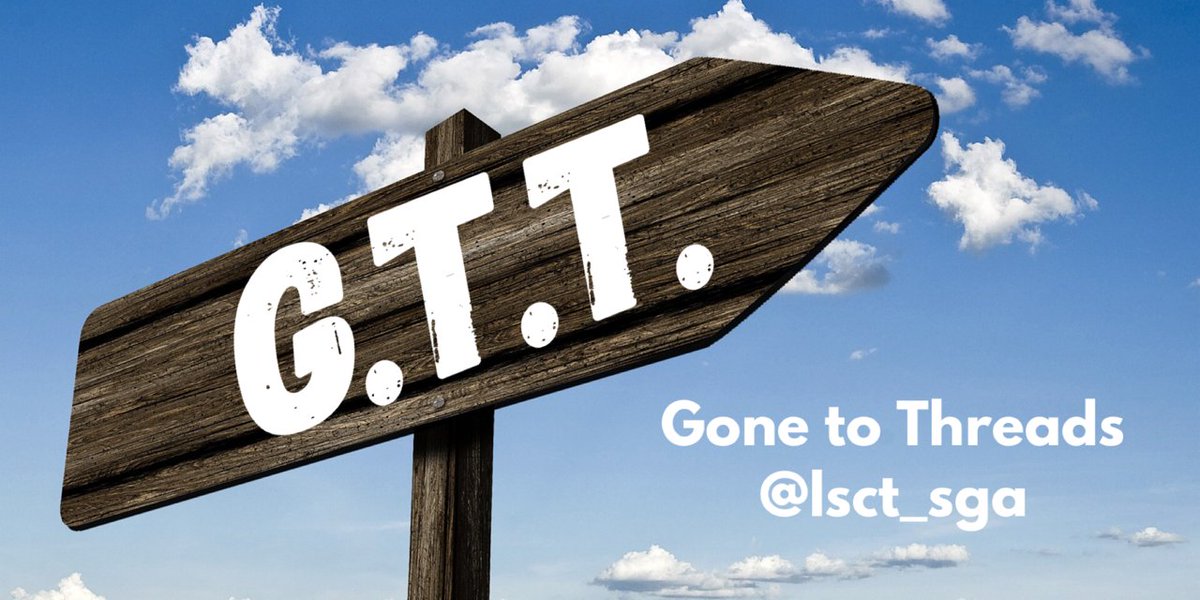 Hi all! We have decided to abandon Twitter and move to Threads. You can follow us there by searching our handle @lsct_sga. This page will no longer be managed or updated in the future. #GoneToThreads