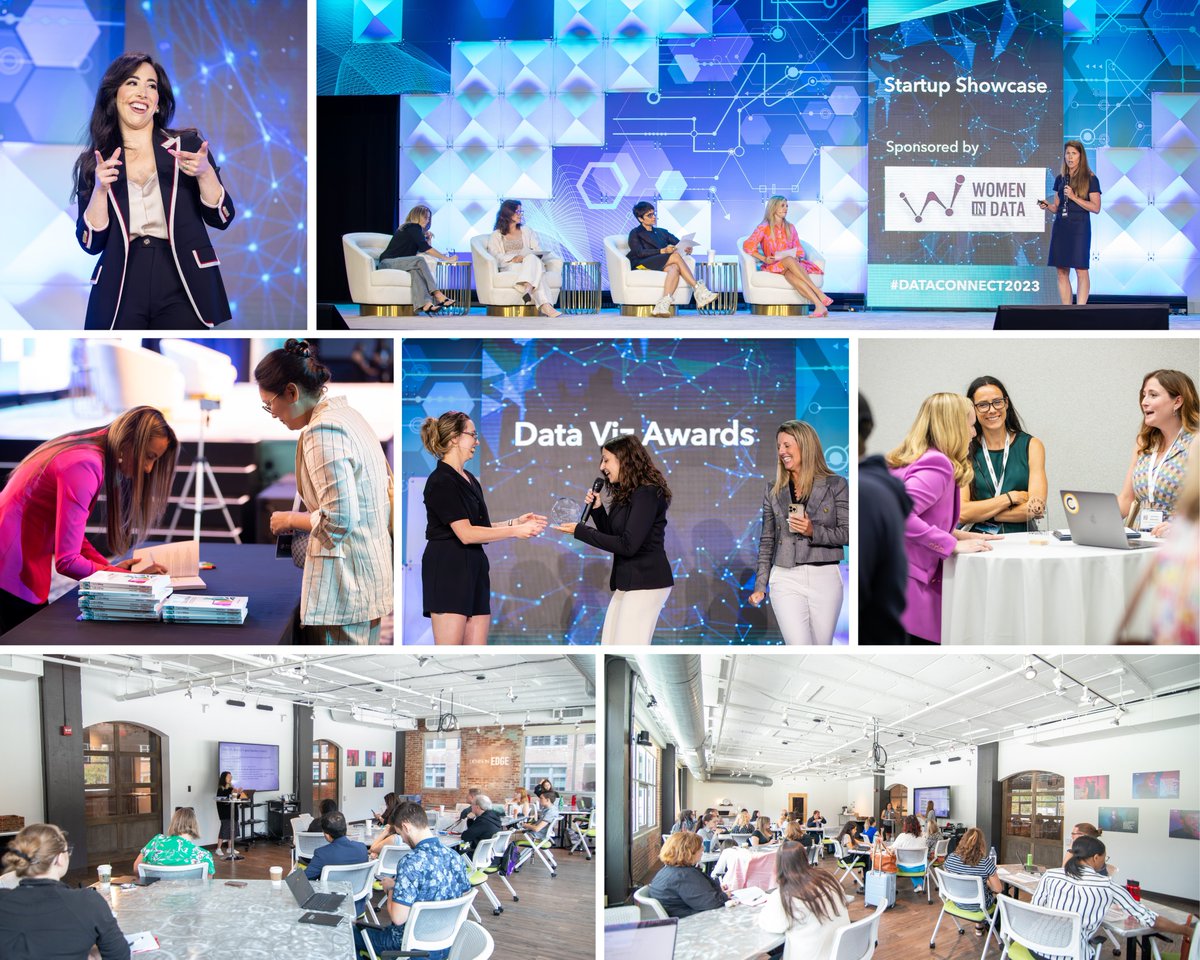 wia_community's tweet image. Thank you again to our team, speakers, sponsors, partners, and attendees for helping to make the 2023 @DataConnectConf our best conference yet! We can&apos;t wait to see you again next year for #DataConnect2024!

#dataconnectconf #dataconnect2023 #dcc2023
