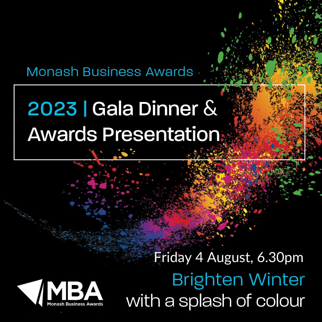 Monash Biz Awards tweet media