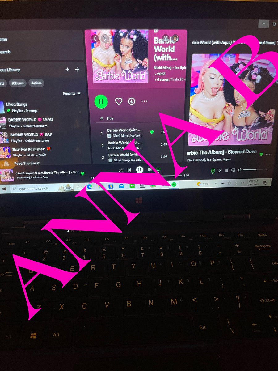 ThaGirlAnna's tweet photo. IPad n Laptop on the GOOOO!!!!#StreamBarbieWorld https://t.co/cfiweIxLjq