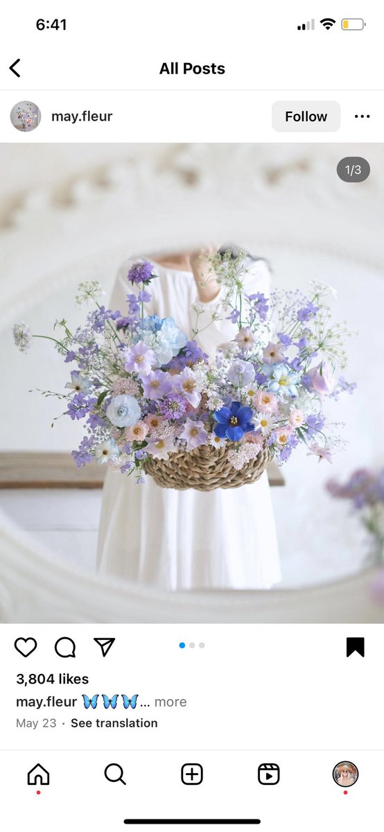 Can i go back and become a florist?
 🥹🥹😍