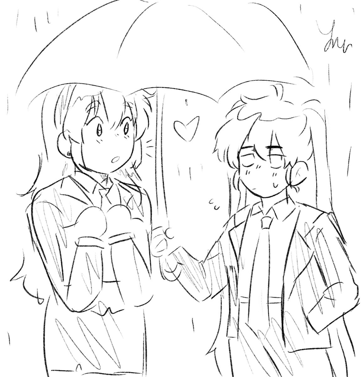 drew these awhile ago #mikuluka #negitoro