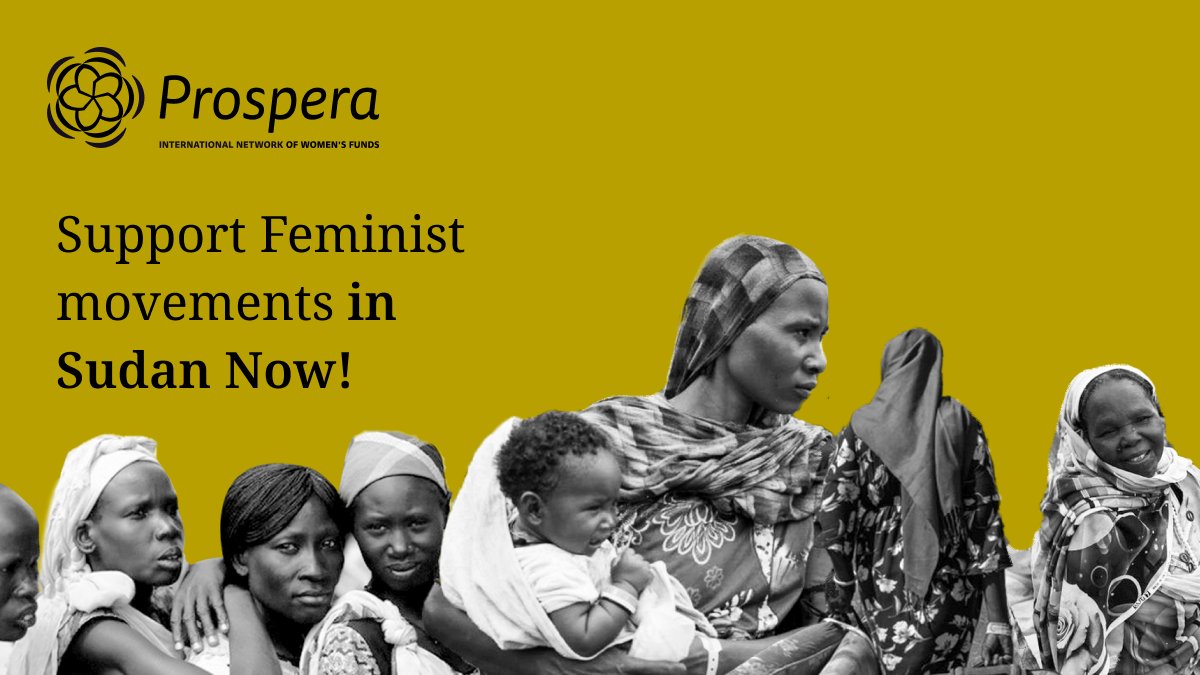Prospera (@prospera_inwf) on Twitter photo As the crisis in Sudan continues to escalate, we urgently call for immediate financial support to <a href="/DoriaFund/">Doria Feminist Fund</a> <a href="/UAFAfrica/">UAF-Africa</a> <a href="/awdf01/">African Women's Development Fund</a> and @Medwomensfund
Our network joins our African fund members and the Sudanese activists they support to #StopTheWar ⦠As the crisis in Sudan continues to escalate, we urgently call for immediate financial support to <a href="/DoriaFund/">Doria Feminist Fund</a> <a href="/UAFAfrica/">UAF-Africa</a> <a href="/awdf01/">African Women's Development Fund</a> and @Medwomensfund
Our network joins our African fund members and the Sudanese activists they support to #StopTheWar ā¦