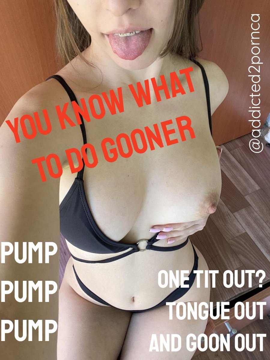 Addicted2pornCa's tweet photo. #gooner #goon #onetitout
#JustGoonIt https://t.co/xhkCORHZ2y