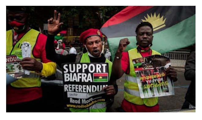 TheBiafraChild's tweet photo. IPOB's Demand Has Been Referendum,Not Separation 
(IPOB), a Biafran self-determination movement was founded and duly registered in the United Kingdom(UK) in 2012 as a non-violent movement seeking referendum for Biafra,A race forced to accept Nigeria citizenship.@cnni @BBCWorld https://t.co/OysIQA4KBA