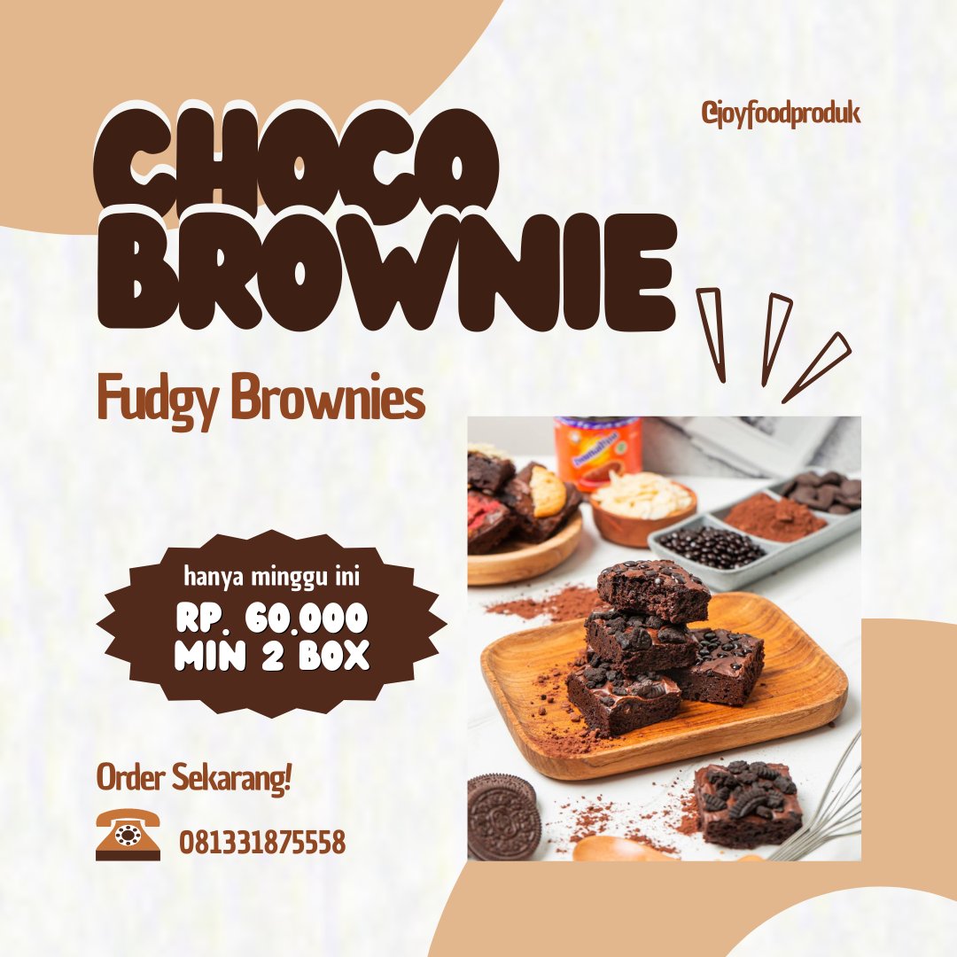 PinQciouss's tweet photo. Promo Fudgy Brownies Malang
60rbu/box minimal 2 box
https://t.co/1BtC9kbN4a

#XTwitter #STARBUCKSxBLACKPINK #malang https://t.co/UzpDskDXfW