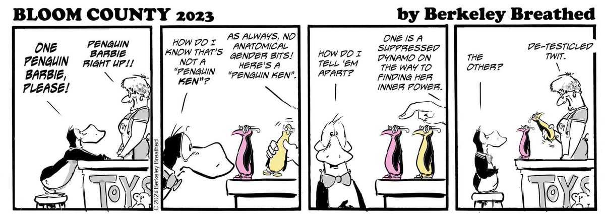 Bloom County tweet media
