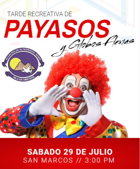 ComunicacinAlt2's tweet photo. Actividades recreativas para las familias para Sábado 29 de Julio.
#4419VivalaRevolucion https://t.co/CNTh3twvLo