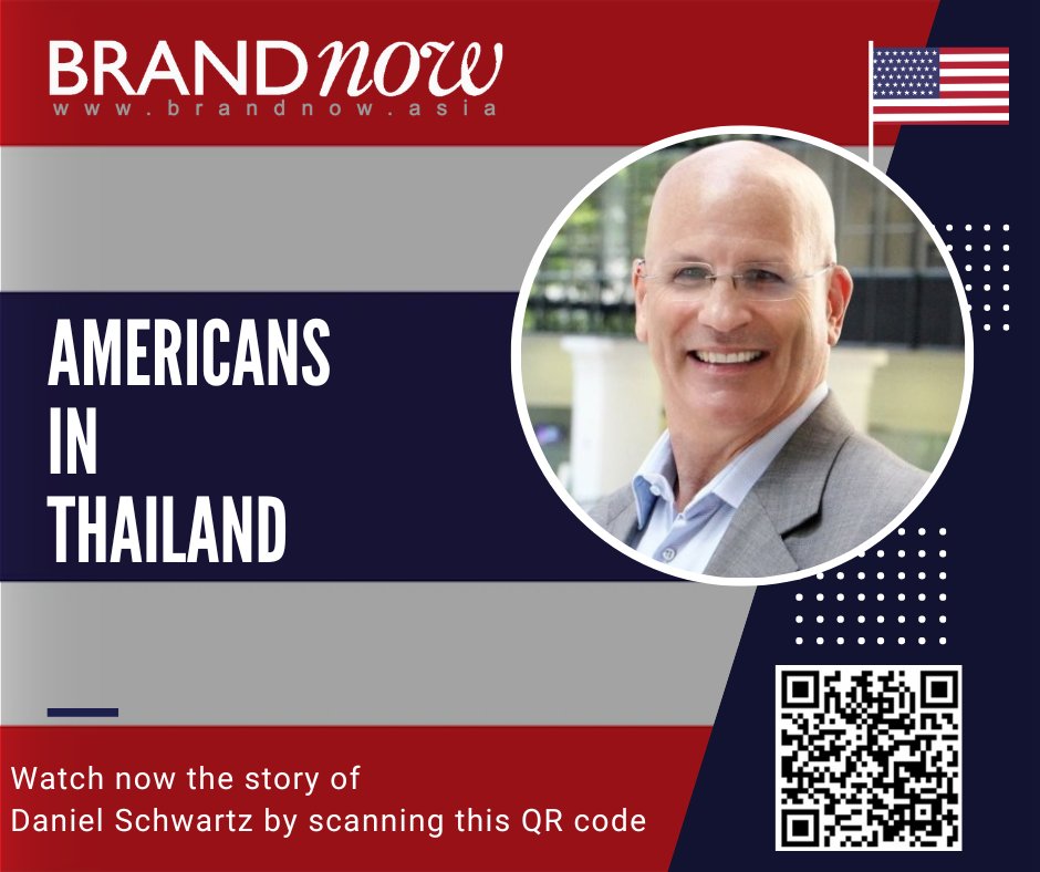 Daniel Schwartz is the Co-Founder and Chief Sales Officer of SkillsCapital, providing elite technical teams to clients. Check out his inspiring story and others on YouTube via the QR code. #americans #entrepreneurs #Thailand #networking #inspiring #tips #abroad #expats