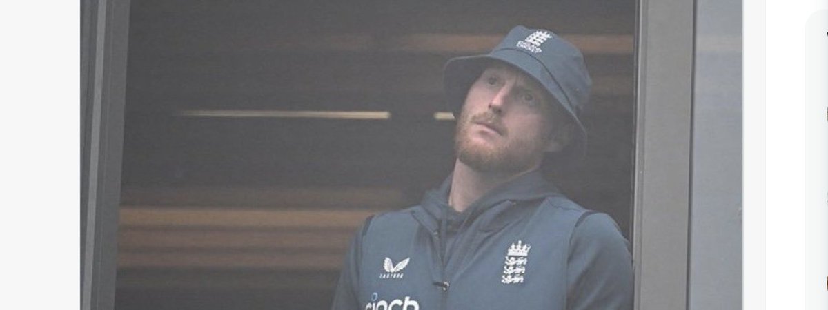 An Open Letter from Oz 

Dear Mr Stokes

I hope you're well

As you may know,  when the Scots invented golf, they decided to play on in the rain

When the English invented cricket, you decided to have rain breaks.

Let me know if you need more tissues

Yours
AJU #ashes #ENGvsAUS