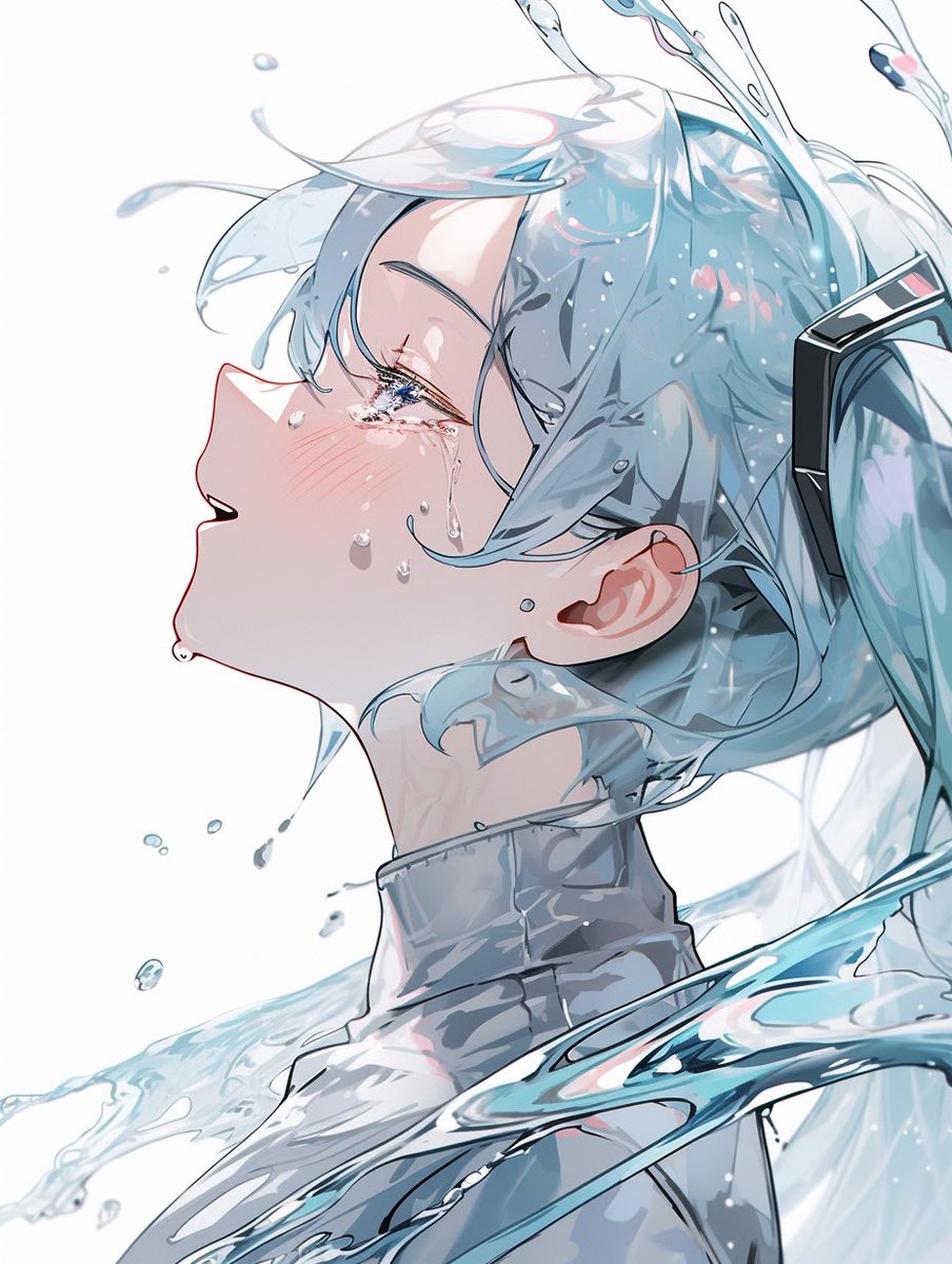 Nijijourney、アクアフェイス初音ミクさん