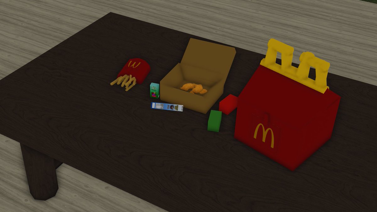 ayumuyt's tweet photo. π¨BUILD HACKπ¨
!!Mcdonald's HAPPY MEAL!!
Time Taken: 1.5hrs
Cost: 6.2k
#bloxburgbuilds #bloxburg #buildhack #Roblox https://t.co/Ww1BAikrfB
