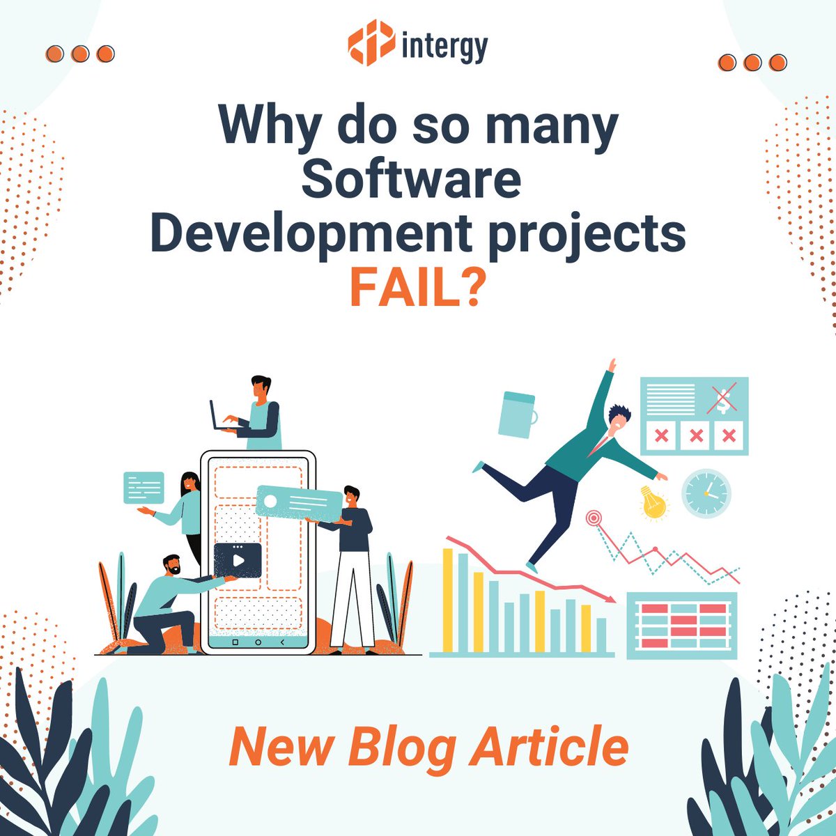 intergyconsult's tweet image. Over 70% of software development projects either fail outright or face significant challenges. If this happened in the construction industry, there would be a Royal Commission to investigate.
#intergy #intergyconsulting #softwareproject #softwaredevelopment #microsoft #software