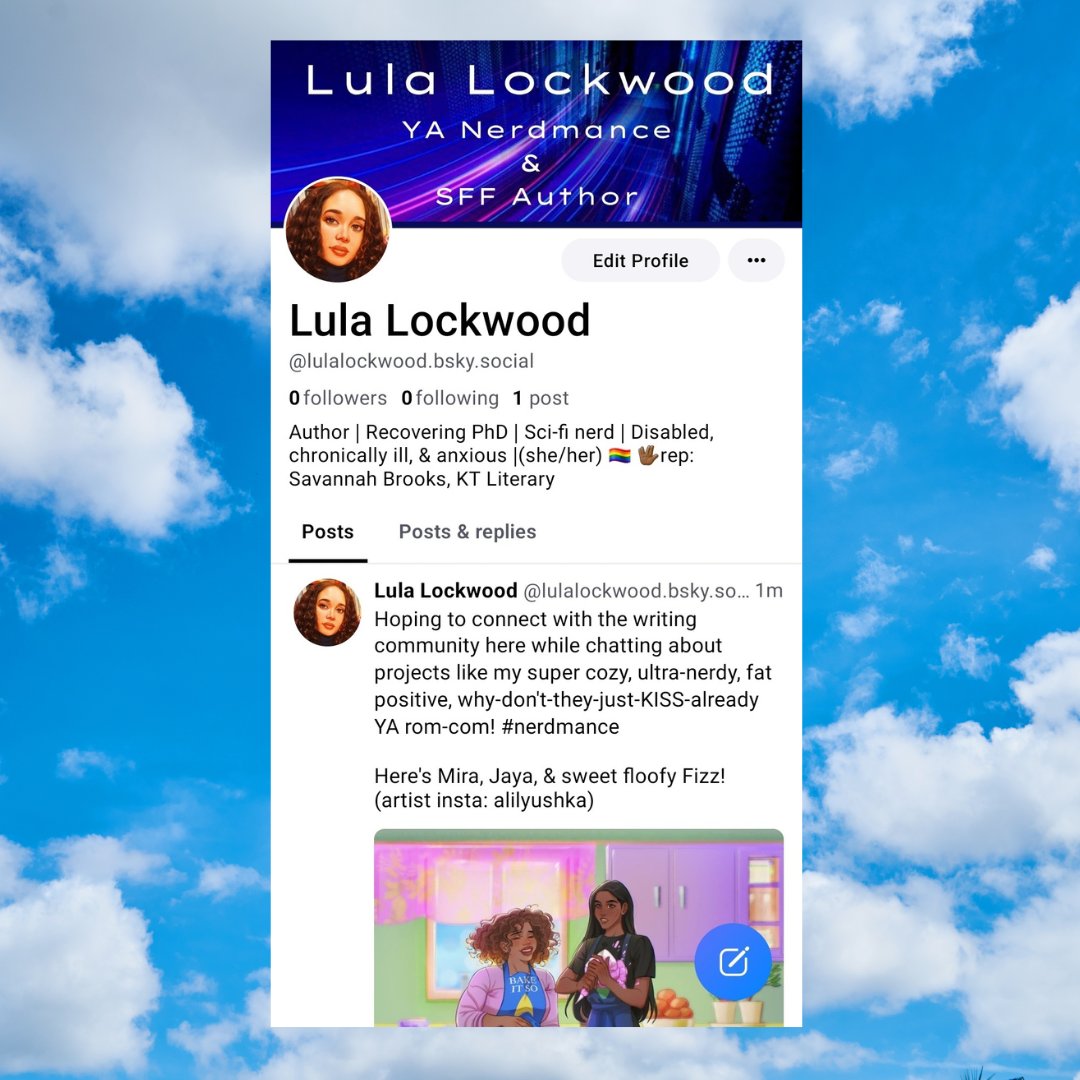 I'm on Bluesky as lulalockwood.bsky.social and *soon* to be on instagram as lulalockwood so please either drop your socials here or come find me there—I don't want to lose all you lovely folks but I don't think I can stand it here much longer! 

(Also on lulalockwood.com)