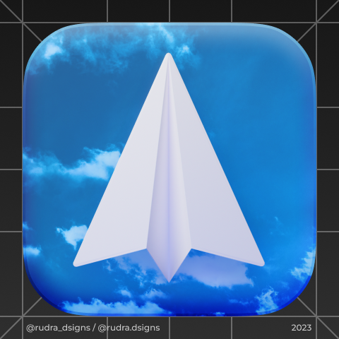 rud_dudd's tweet image. Day 63/100 of making iOS icons. Spark&apos;s in the sky

#TwitterX #iOSicons #ProductDesign #UIUXdesign #AppIcons #DesignInspiration #DigitalDesign #CreativeIcons #IconDesign #AppDesign #GraphicDesign