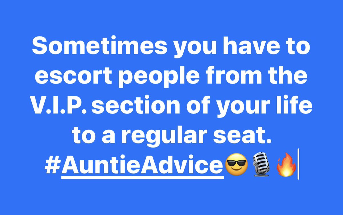 #AuntieAdvice😎🎙🔥