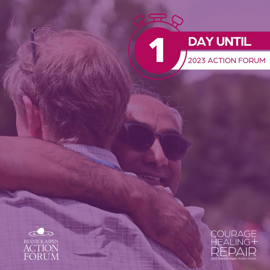 Fellows &amp; friends, we're just one day away for the 2023 Resnick #AspenAction Forum kickoff! ✨ Get ready to come back to the warmth of a community of individuals working together shoulder to shoulder with a vision for a better world.
