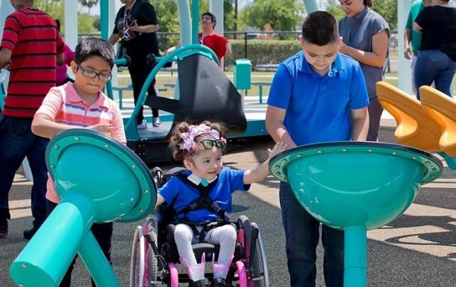 AbilitiesExpo's tweet photo. While many older playgrounds don’t have the equipment to support adaptive play, this article from @epmzine  outlines different options to retrofit existing playstructure to make it more inclusive.
https://t.co/X6ALiG0ROs

Visit https://t.co/4qzGDceOkO to get EP for free? https://t.co/D8c57KKOtd