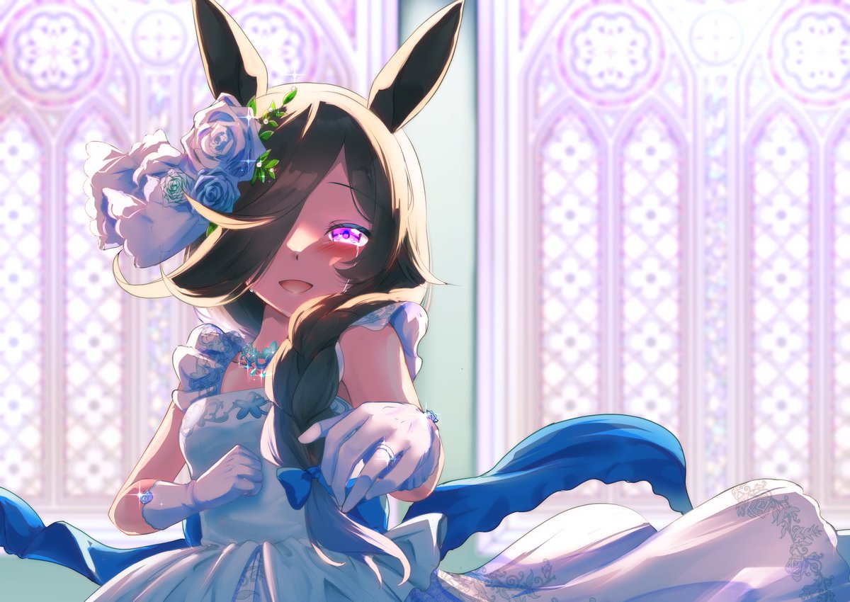 ライスシャワー(ウマ娘) 「#フォロワー1万人以下の絵師が力作を投稿してたくさんのフォローを貰うタグ  フォ」|羽山 悠@skeb・依頼募集中のイラスト