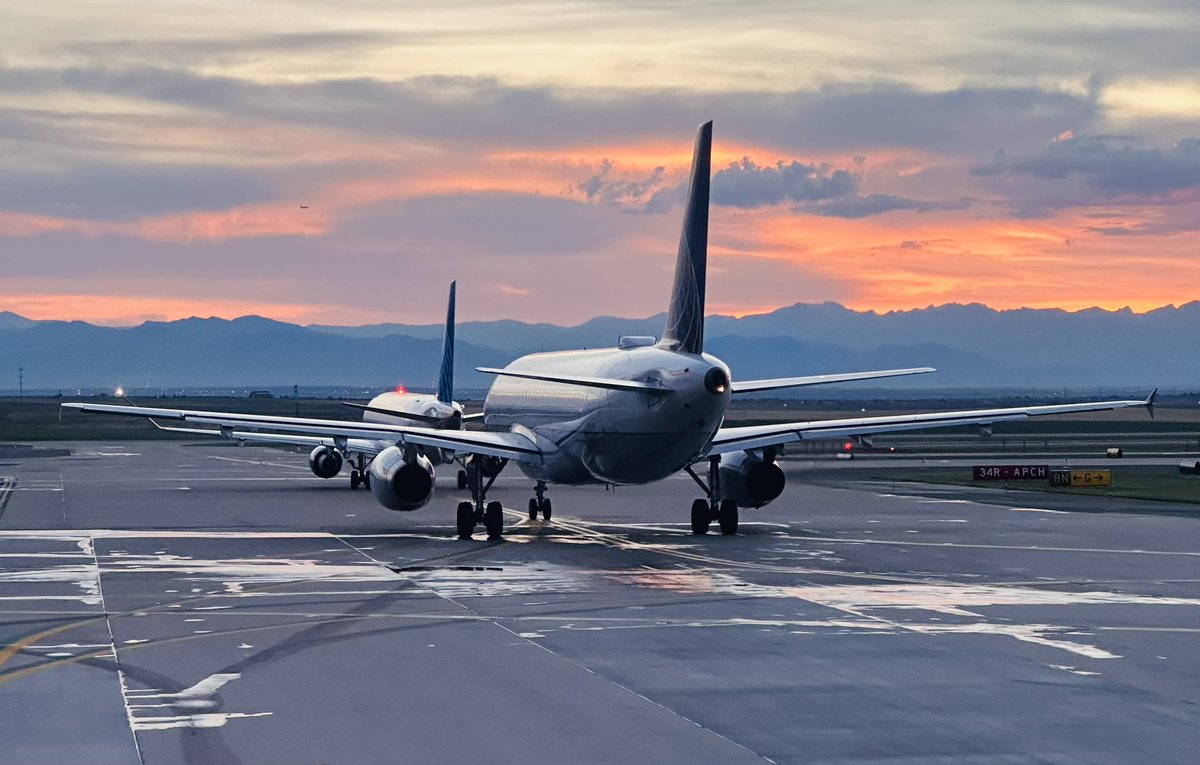 Safely down after storms over <a href="/DENAirport/">Denver Int'l Airport</a> <a href="/united/">United Airlines</a>