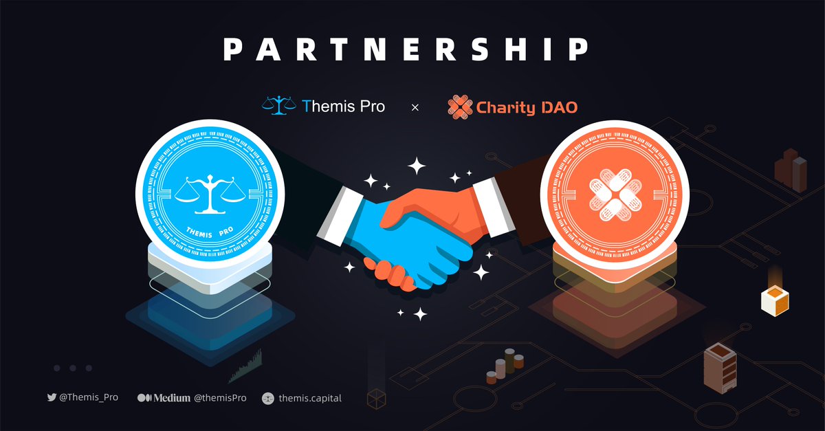 Themis_Pro's tweet photo. 🥳Hey Guys!⚡️NEW PARTNERSHIP✨
#ThemisPro 🤝 @theCharity_DAO

🥰We're excited to announce #ThemisPro partnership with @theCharity_DAO!
#CharityDAO is a decentralized #SocialFi charitable organization.

👏We look forward to more cooperation opportunities in the future!
@Filecoin @fvmdev @FilFoundation #FVM #THS