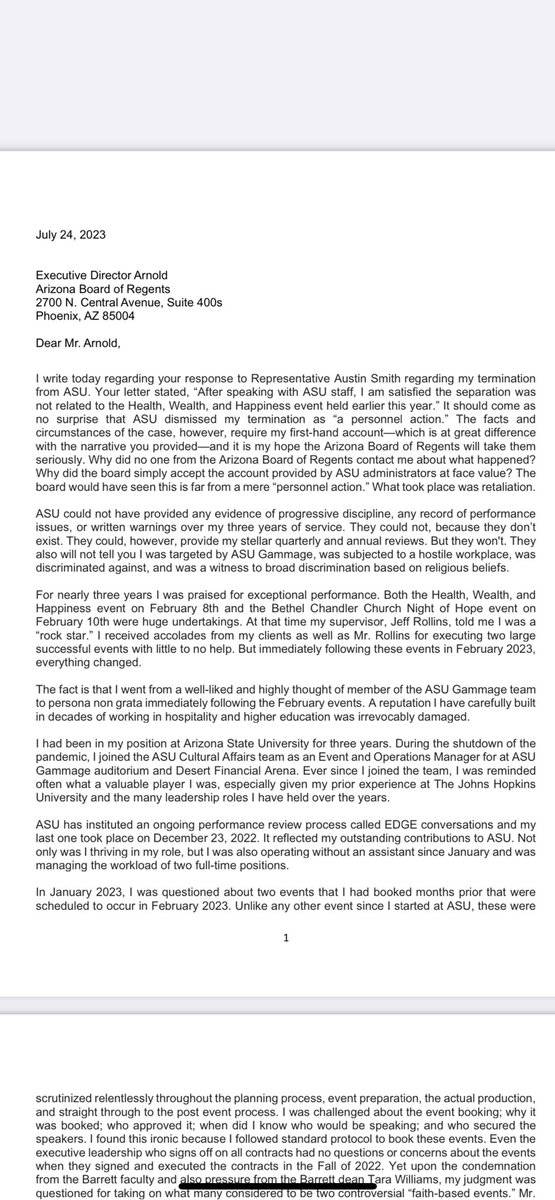 linblake1969's tweet photo. My letter to the AZ Board of Regents based on the facts of my termination from ASU Gammage!
https://t.co/Knz6oait2c https://t.co/HsmOBs2pdy