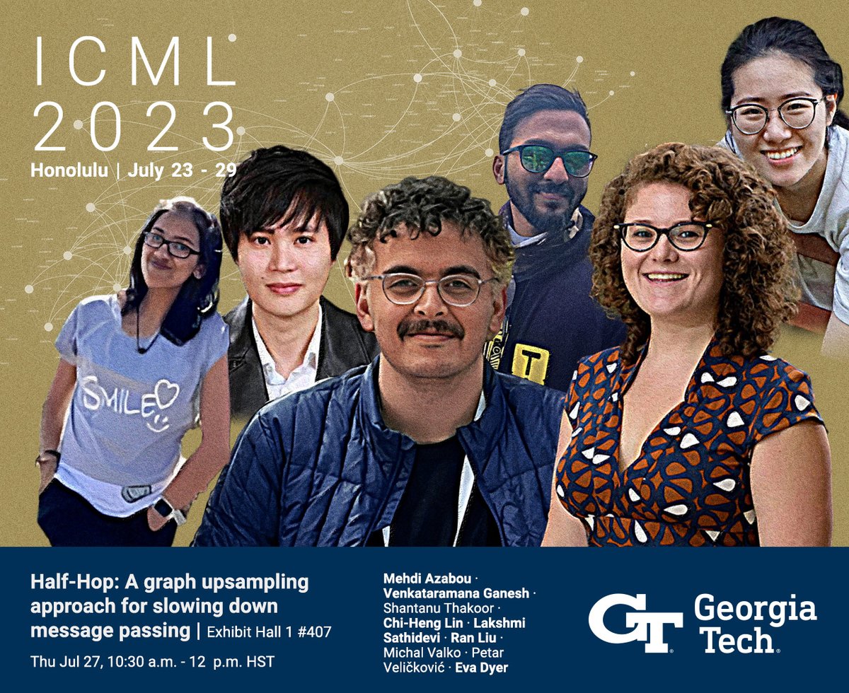 As @icmlconf kicks off its main program this week, read about a breakthrough in #ML for graphs from @evadyer's research group: New Research from @GeorgiaTech and @GoogleDeepMind Shows How to Slow Down Graph-Based Networks to Boost Their Performance sites.gatech.edu/icml-2023/new-…
