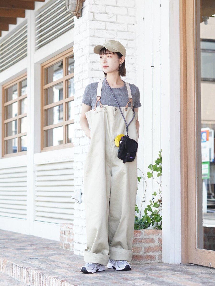 ロドリリオン Army Chinos Suspenders Pant 胸元まである股上が特徴的な《 RhodolirioN 》の定番アイテム、 