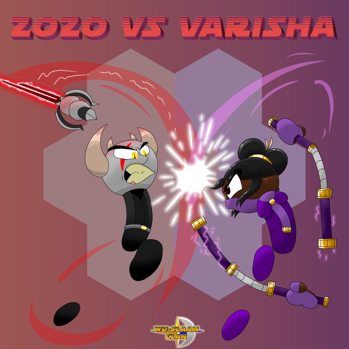 KhalifAllah7's tweet photo. Zozo vs. Varisha #WuSlaamClan #Varisha #Zozo https://t.co/unkfZWVmhy