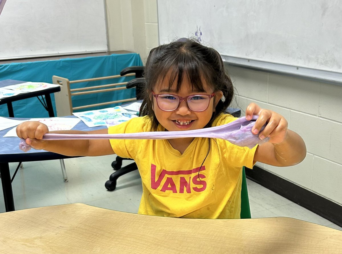 RachelMachnicki's tweet image. Making slime was awesome! We got to see how far we could stretch it and how high it could bounce! 
#ASPIRELRSD
 @pennerLRSD @minnetonkaLRSD @wyattLRSD  @darwinLRSD @louis_riel_sd