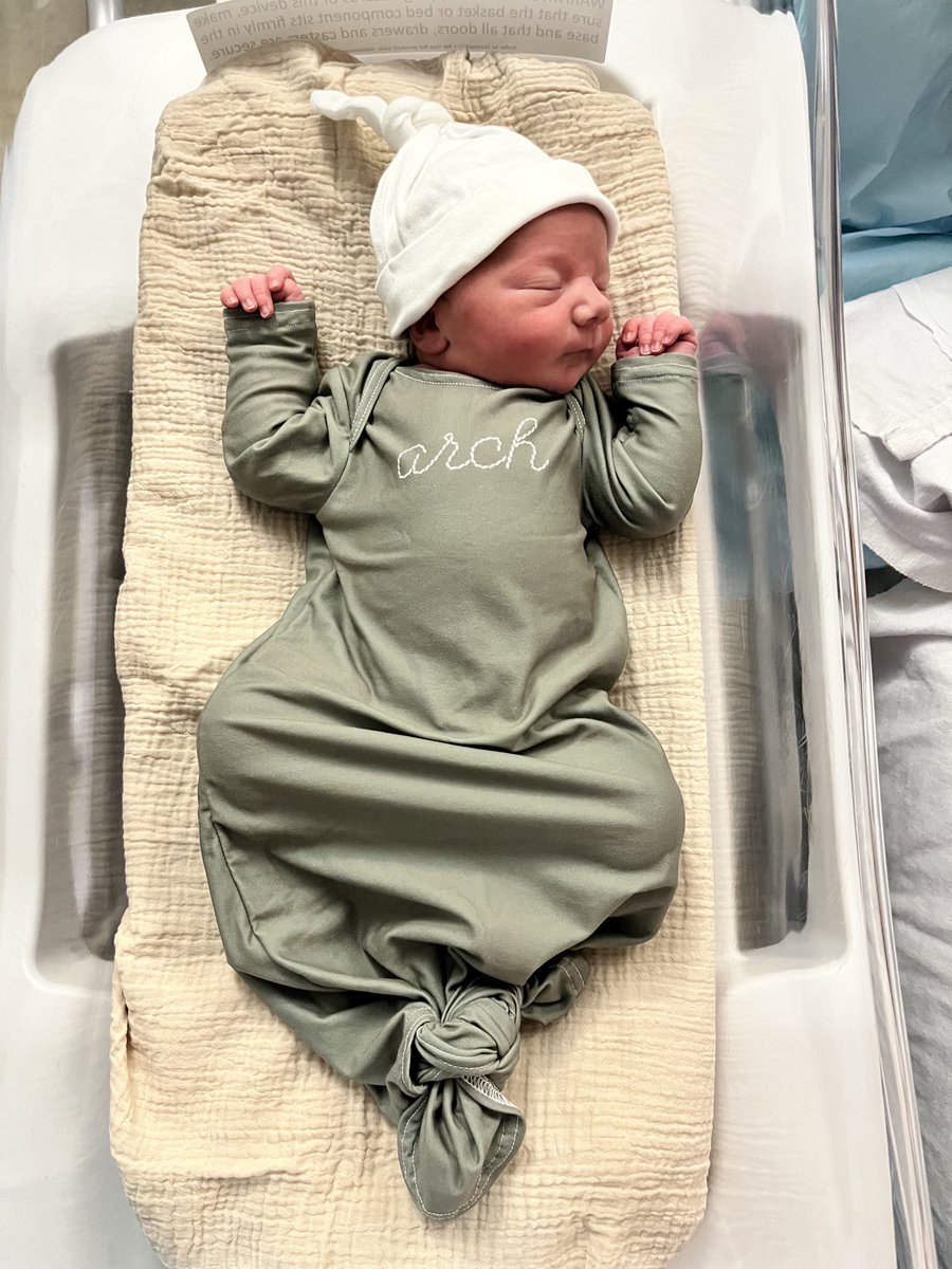 Spider_Man40's tweet photo. Congratulations to ⁦@aauck11⁩ ⁦@sloankat2⁩ on the birth of Arch Sullivan #Slugger #Pops https://t.co/kelQAPdN3i