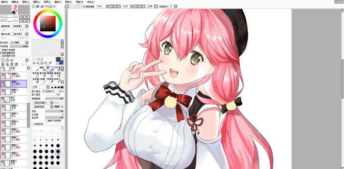 畫個35 中途