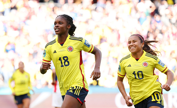 TelemundoSports's tweet photo. ⏱️ ¡MEDIO TIEMPO! 

🚨 Colombia vence a Rep. de Corea tras los primeros 45 minutos, los goles fueron de Usme y Caicedo.

#COL 2-0 #KOR

📺 @NBCUniverso y @peacock ➡️ https://t.co/bxb1GqPC62

#MundialTelemundo #LaCopaEsNuestra #FIFAWWC https://t.co/VmSDSMPW2T
