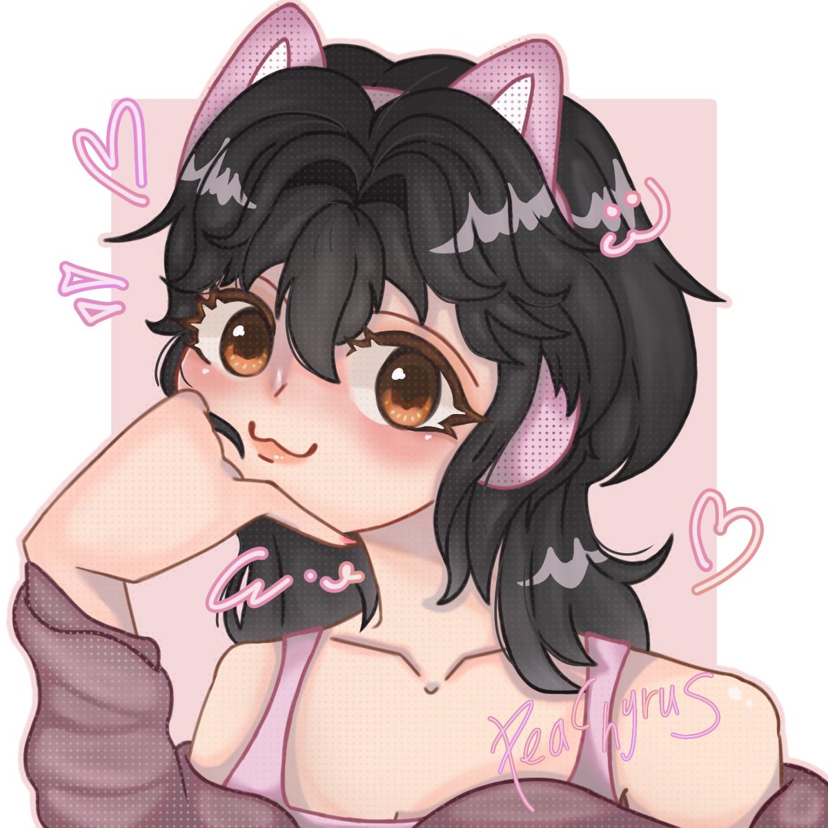 peachyrus's tweet photo. forgot to post here… my #persona ! just experimenting and practising art :3

#art #digitalart https://t.co/rVkcKyI8ne