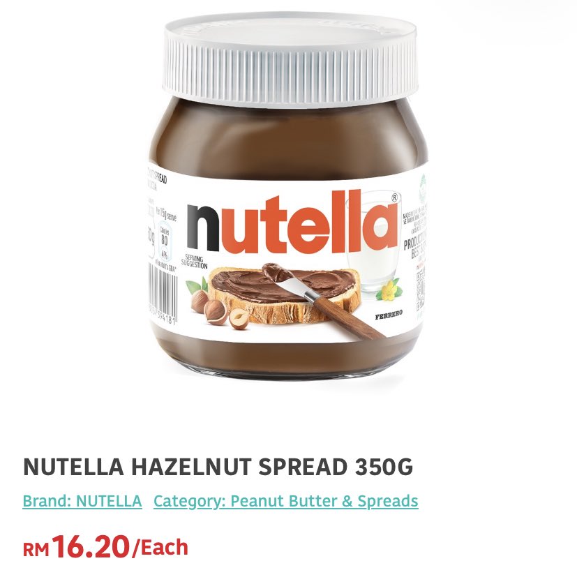 pelisahh's tweet photo. baru ingat nak downgrade lifestyle and buy gardenia delicia ni as substitute to nutella but then tengok, lah harga lebih kurang 🤣 

but taste wise is delicia better? https://t.co/wId9xAqe5C