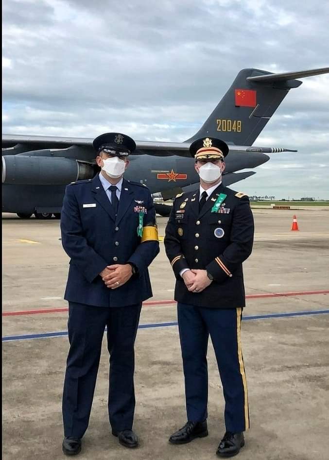 UN_Command's tweet photo. #Countdownto70 D-2
Part of #UNC's responsibilities is attestation for the return of military remains. Over the years, this has included the return of fallen soldiers from the #ChinesePeoplesVolunteers, with recent remains repatriations taking place at #Incheon Airport. https://t.co/gvpTuAuVd2