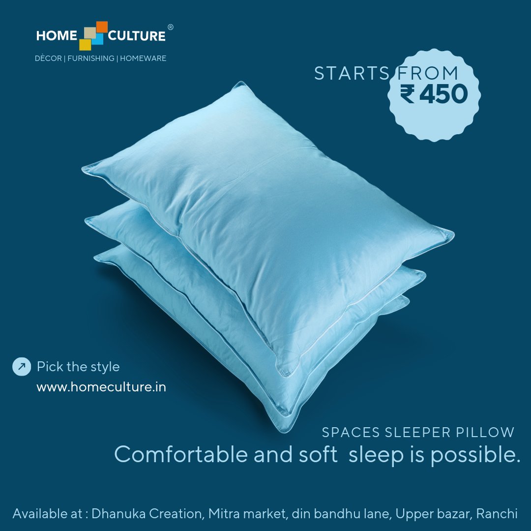 HomeCulture's tweet photo. Sleep like a king with our premium cotton organic pillows.
Buy now : https://t.co/fvM6PIc8bI https://t.co/SA90DfDYiC
