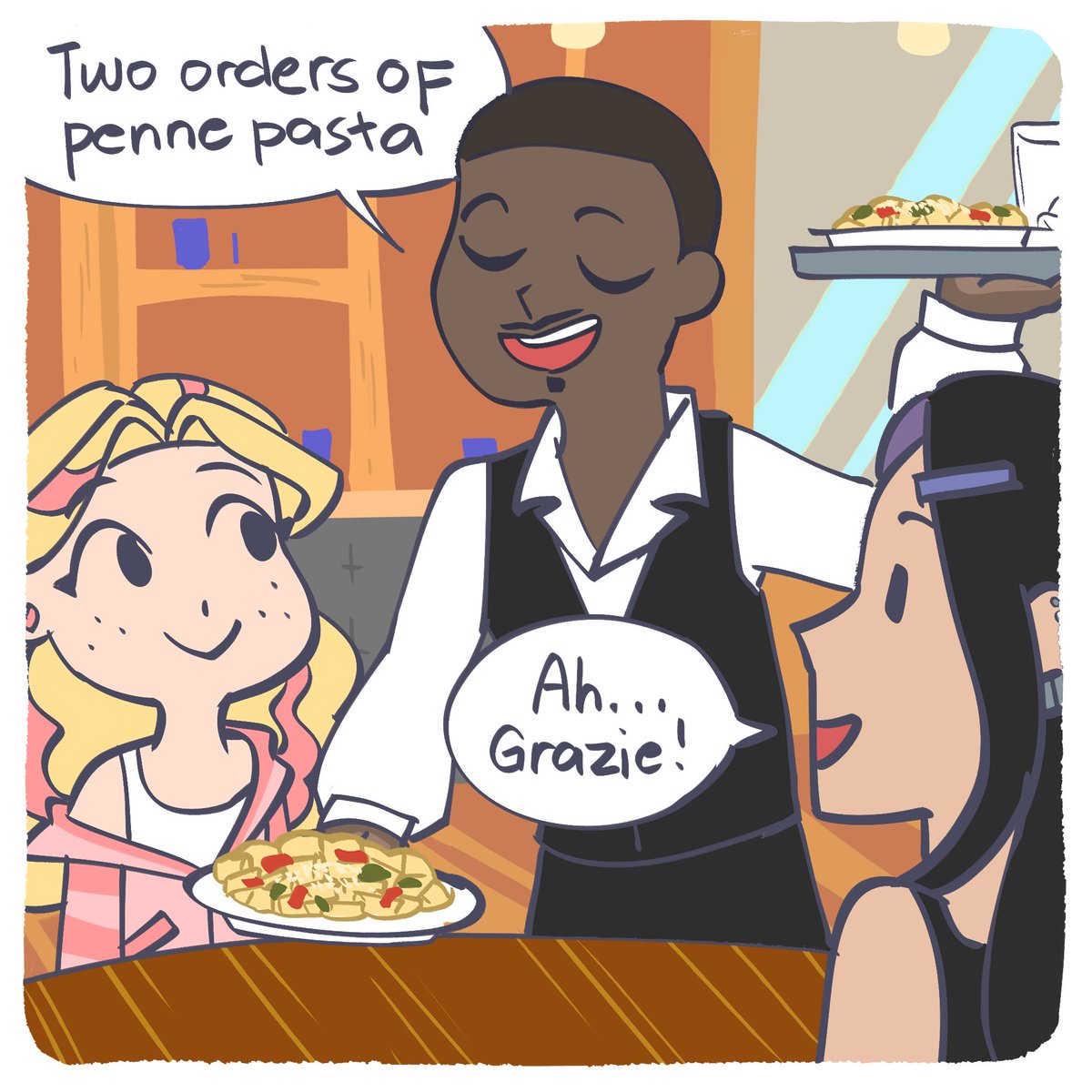 loreejonart's tweet photo. (1/2) ha ha ha cass 😅 https://t.co/hvdufN0mjN