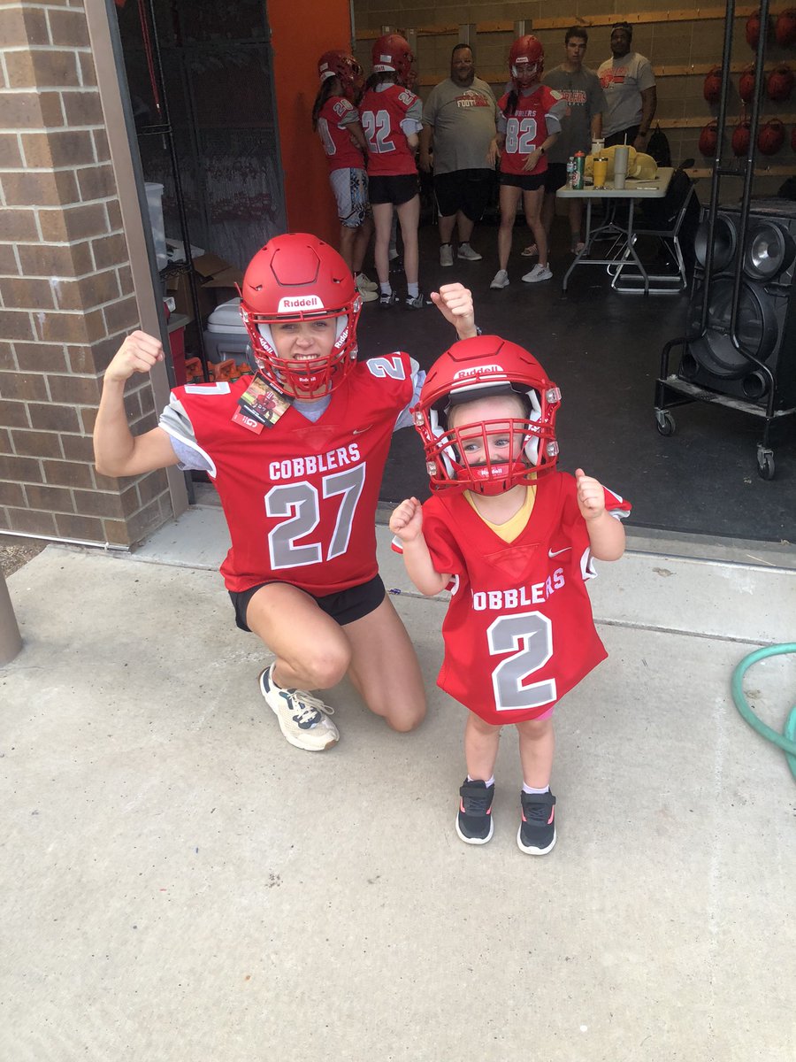 RC_CentralFB's tweet photo. The first annual Cobblers Football Lady’s Clinic was a BLAST! Thank you to all who attended. We are already looking forward to next year! https://t.co/aN8KIYdZBZ