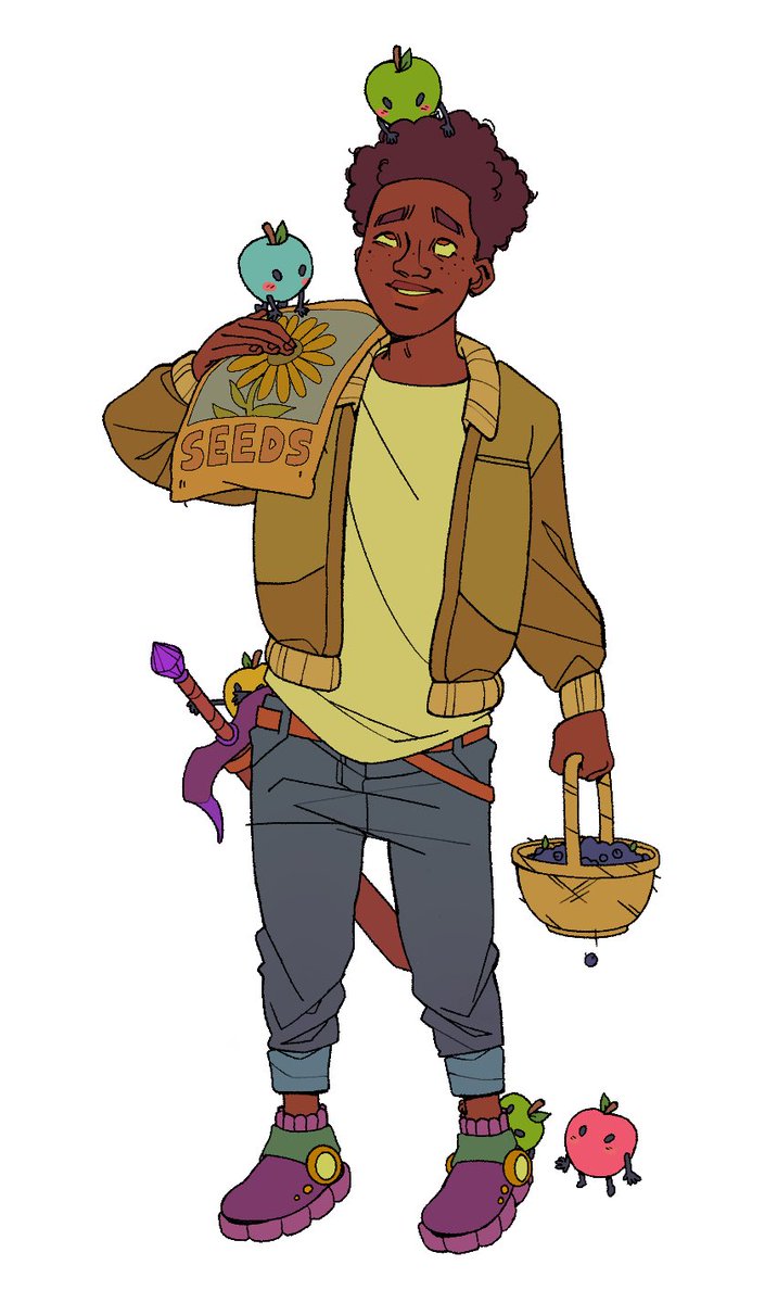 stardew valley miles yet again 
other spiderkids coming soon 🍎🕷️

#AcrossTheSpiderVerse #acrossthespiderversefanart #MilesMorales #StardewValley