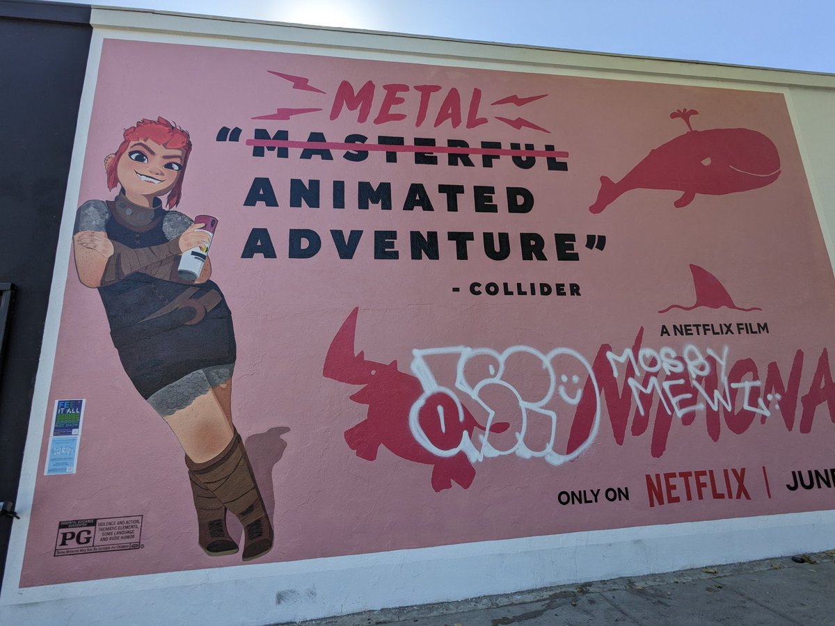 sysable's tweet image. I saw this painting on a wall at the corner of Melrose &amp;amp; Martel in LA.