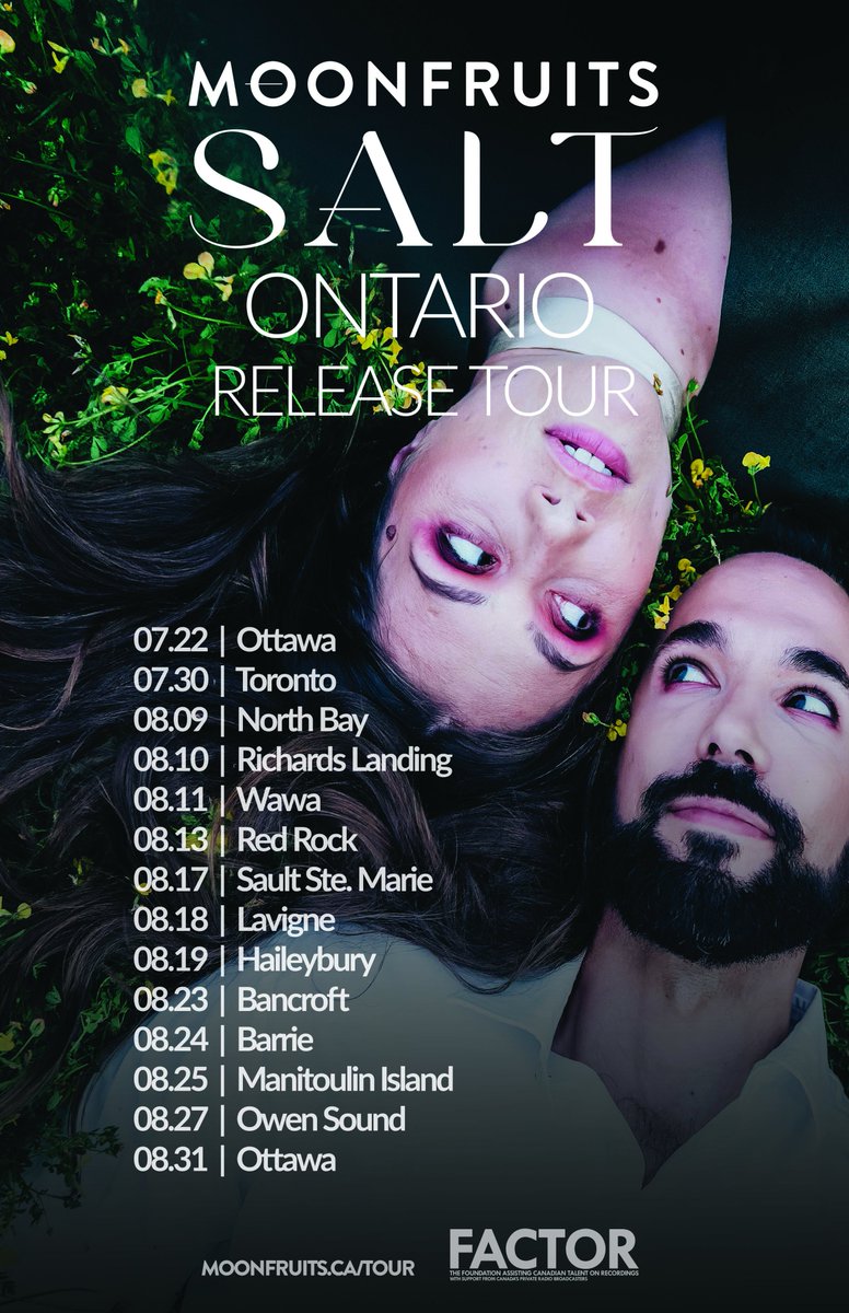 ✨🐌We're going on tour!🐌✨

Dimanche prochain à Toronto!
<a href="/FrancoFete/">Franco-Fête de Toronto</a> | 14h | Gratuit

And then we're on the road in Ontario for all of August - tell your pals from North Bay to Red Rock! 🐌✨

Bisous,
A&amp;K