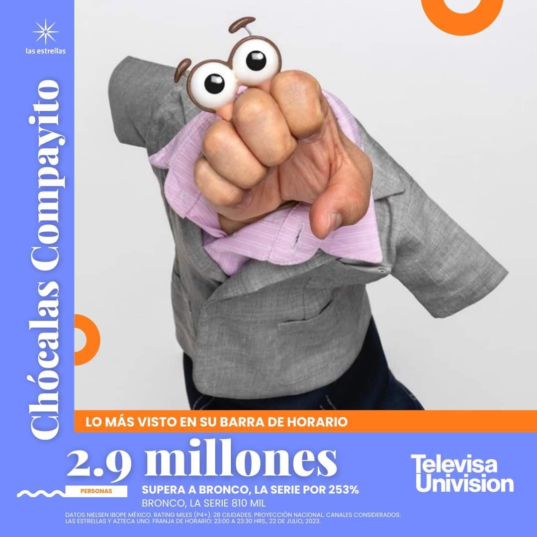 oscarortizdp's tweet image. ¡No podría estar más contento! #Compayito tuvo un gran rating el sábado. ¡Gracias!