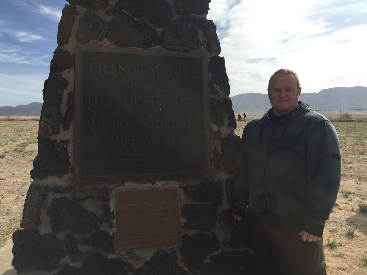 HillCo_Space's tweet photo. While we are on the topic of #Oppeneheimer here are some pix of a trip I made to Trinity several years ago!
#trinitysite #losalamos https://t.co/AdSBKkN7Wa