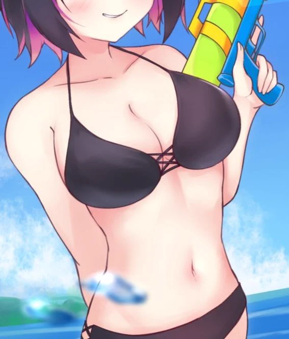#目元より下で切り出すとエロいらしいこうじゃ! 