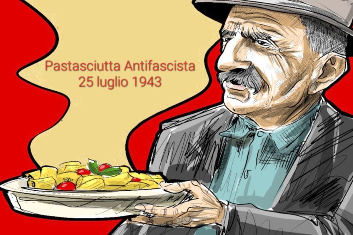 "Ho sentito tanti discorsi sulla fine del fascismo, ma la più bella parlata è stata quella della pastasciutta in bollore."
#25luglio1943 
#AlcideCervi