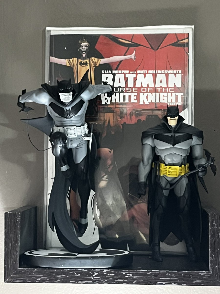 Too much political / X mumbo jumbo clogging the timeline, so let’s do this -
Tell me your favorite Batman “Elseworlds” comic or series. I’ll go first and say mine is the Batman: White Knight series or “Murphyverse”. #Batman #Comics