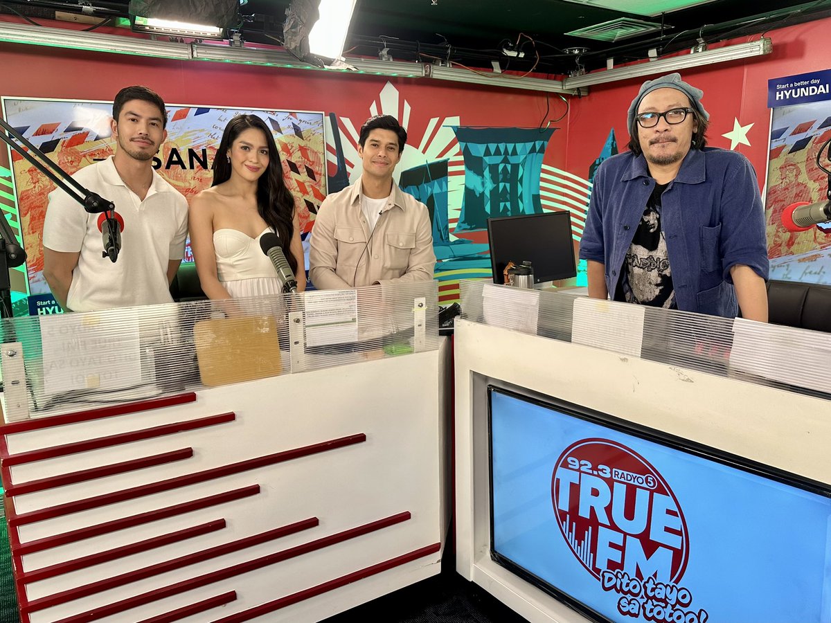 Thank you, Sana Lourd… for having JC De Vera, Tony Labrusca and Jane Oineza! ❤️‍🔥🔴

#HaponChampionTV5
#PiraPirasongParaisoTV5
#NagaapoyNaDamdaminTV5
#NagAapoyNaDamdamin 
#JRBCreativeProd