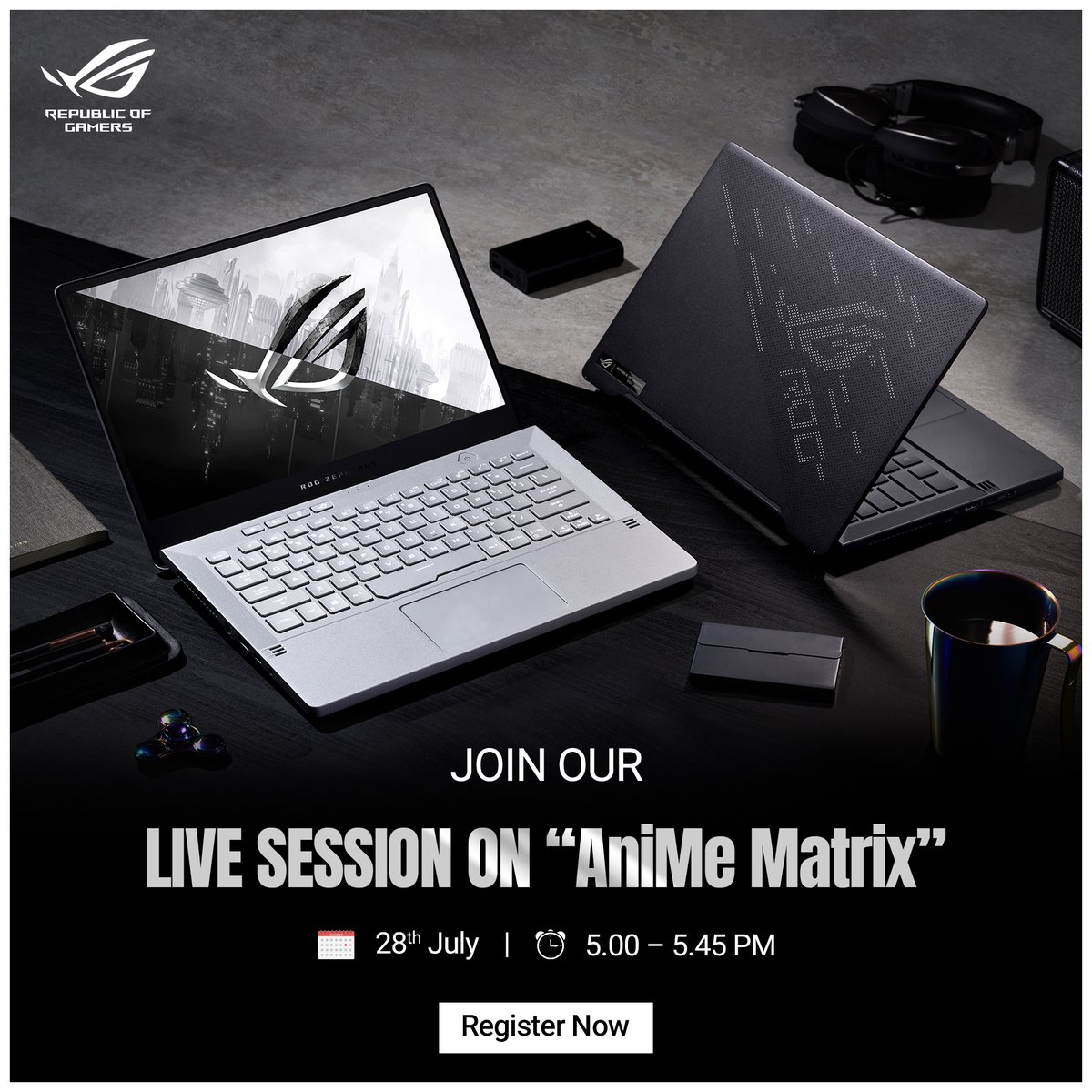 ASUS_ROG_IN's tweet photo. 🚀 Unlock the full potential of Anime Matrix with our exclusive End User Training live session! 🎥 Don't miss out on this opportunity to enhance your experience. Register today! 📝 

Register Now - https://t.co/URWb6k62Zx

#ROG #ROGIndia #Gaming #AnimeMatrix https://t.co/n35wohbhzp
