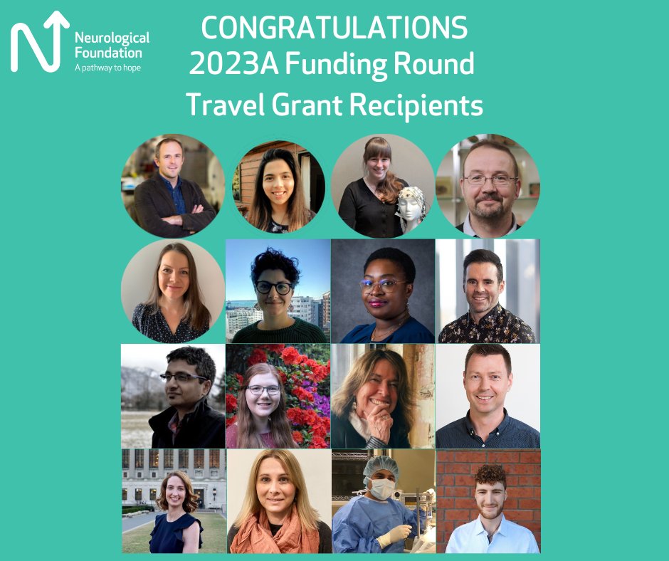 The Neurological Foundation supports grant recipients to present their work at conferences, gaining vital feedback and making new collaborations. Congrats to the researchers who have received a total of $59,171 in travel grants in the first half of 2023. neurological.org.nz/research/funde…